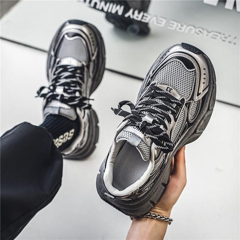 Fashion Hiking White Breathable Man Casual Sneaker Low Price Running Original Deals Size 9 Korean Walking Fashion Sports Shoes for Men