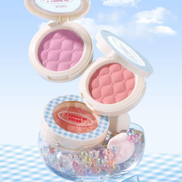 

xixi - Lattice Cloud Atmosphere Blush - 5 Colors 03 Melon Milk Apricot - 4g