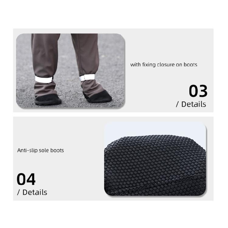 Antislip Pet Dog Booties Waterproof Dog Outdoor Booties Rain Shoes for Rainy Dog Foot Covers for Rainy
