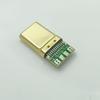 Gold-Plated USB Micro Type-C Connector: High-End Keyboard, Flash Drive, Headphone Amplifier, Mobile Phone Data Cable.