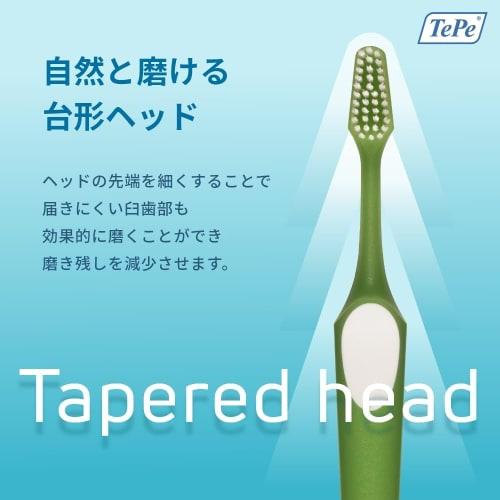 TePe Supreme Compact Toothbrush (Color Random) - 5 Brushes
