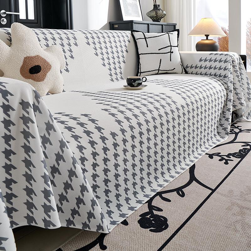 Sommer Sommer Kalte Seide Kalte Doudou Sofabezug Tuch Handtuch Einfache Mode Hoher Sinn Sitzkissen Sofabezug