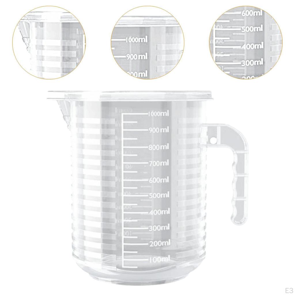 Measuring Cup Baking Accessories Portable Water Pitcher Jug Kitchen Tool for Tea Shop