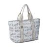 Tokyo Foldable Tote Bag HAyU Packable L Size Folding Bag 17862 Light Beige Pattern [Ace] Set-up