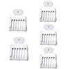 5pcs Durable Queen Bee Clip Silver Queen Bee Cage Easy To Use Queen Bee Catcher Beekeeper