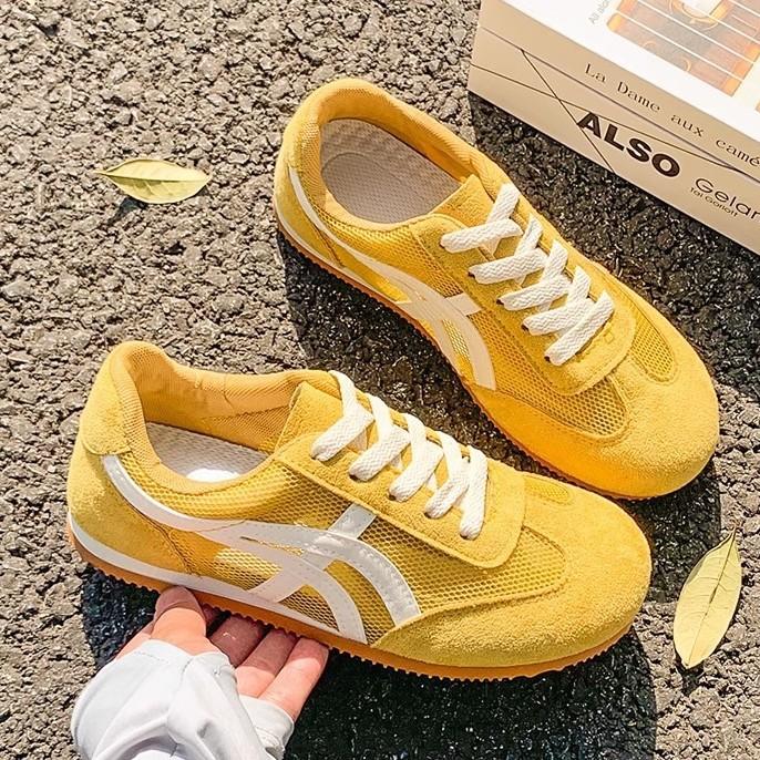 Soft-soled German training shoes women's 2025 new spring and summer breathable mesh casual versatile sports shoes retro flat baseplate shoes