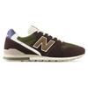 New Balance NB 996 V2 Retro Versatile Comfortable Trendy Durable Low-Top Lifestyle Casual Shoes Unisex Sneaker Brown Green CM996UG2