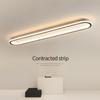2024 Modern Long Strip Ceiling Light for Hallway, Bedroom, Dining Room, Balcony, Walk-in Closet, and Staircase