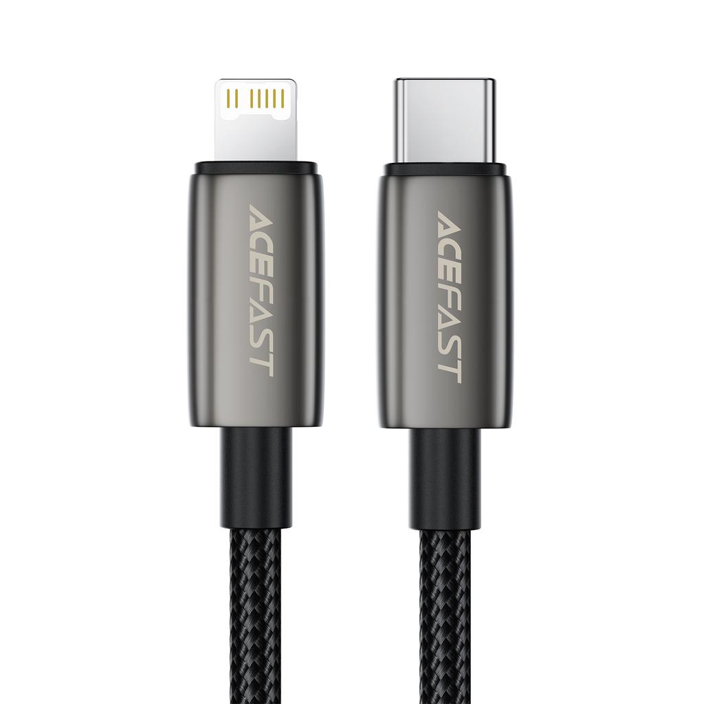 ACEFAST C23-01 1.2m 30W Fast Charging USB C to Lightning Cable Braided Data Sync Cord