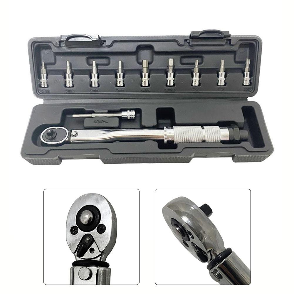 85*65*32mm Adjustable Torque Set Adjustable Torque Range Comprehensive Tool Set Double Scale Torque Setting Professional Use