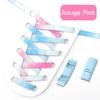 1 Pair Magnetic Lock Shoelaces for Sneaker Rainbow Gradient Flat Elastic Shoelace Adults Kids No Tie Shoe Laces Shoe Accessories