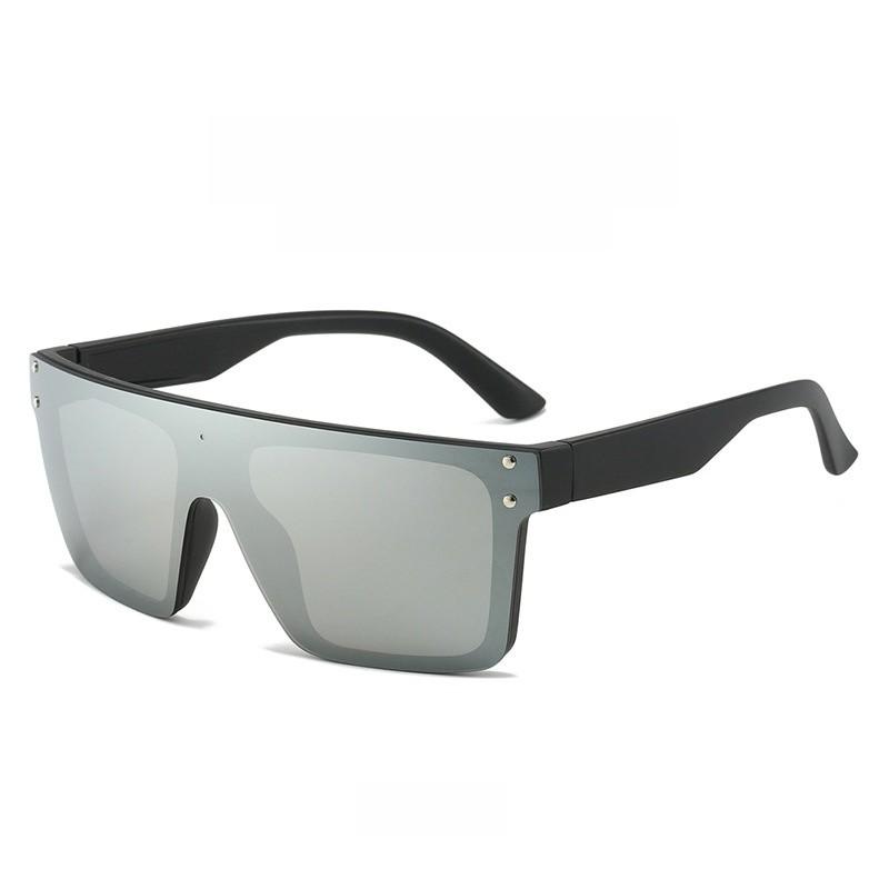 

Mens Stylish Full Frame Sunglasses With Uv Protection For Outdoor Activities And Parties срібний