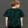 Fashionable men's and women's round neck T-shirt net edition tie dye T-shirt short sleeved fabric Sweating without stuffiness
