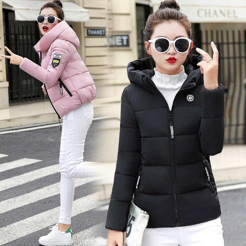 Women's Cotton-padded Clothes Slim and Thin In Winter, Small Cotton-padded Jackets, New Down Cotton-padded Jackets, Women's Warm Student Jackets