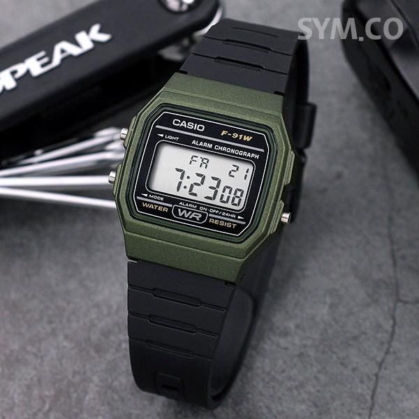 Винтажные цифровые водонепроницаемые армейские часы Casio — фото 3