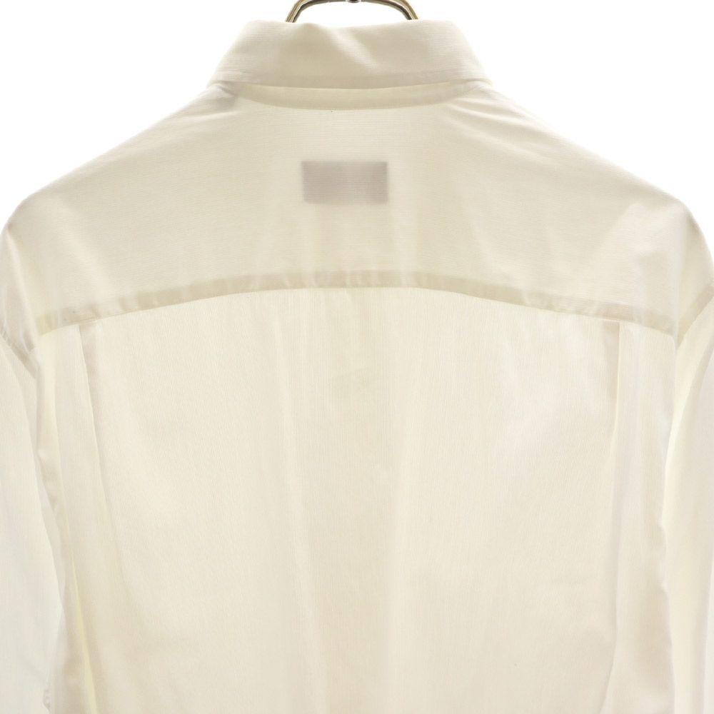 Emporio Armani Long Sleeve Button Down Shirt 43/17 White System Men's Used