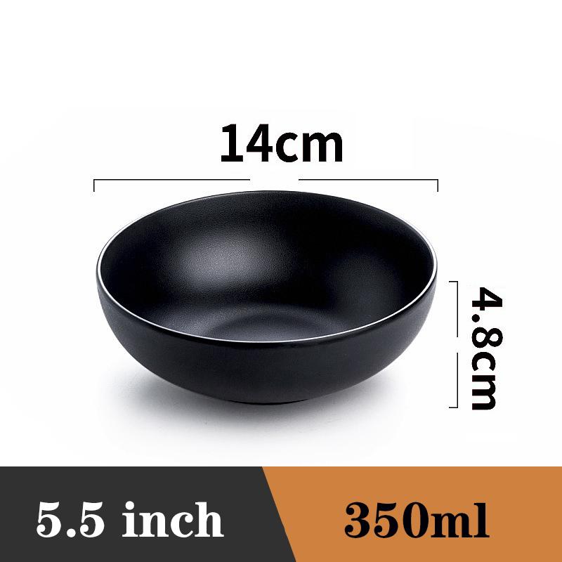 Fruit Salad Fast Food Tableware Japanese Style Plastics Noodles Bowl Household Ramen Bowl Soup Bowl