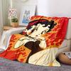 1Pc Betty Boop Dress Blanket For Couch Bed Plush Cozy Fuzzy Blanket Super Soft Warm Blankets For Fall And Winter 09186