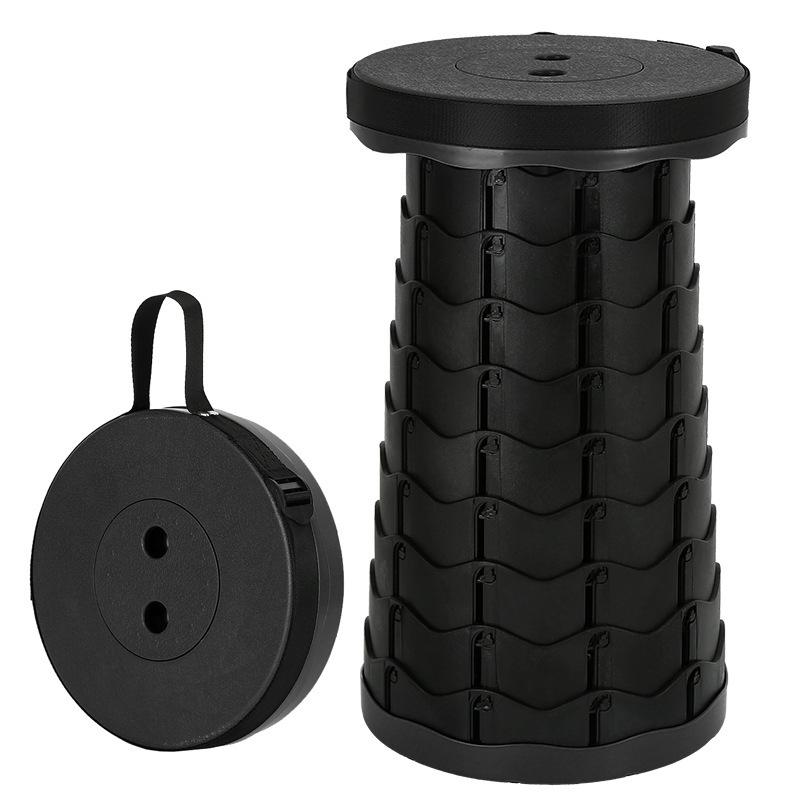 Upgraded Folding Stool Lightweight Yet More Sturdy with Load Capacity 400lbs Space Saving Furniture Stools for Camping Fishing