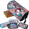 Anime Cartoon Pencil Case Student Stationery Bag Pouch