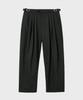 TY Ty Stripe Three-Tuck Trousers, Chacoal