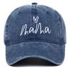 Vintage Mama Heart Embroidery Caps Adjustable Baseball Cap Fashion Outdoor Sunscreen Hats  Gifts