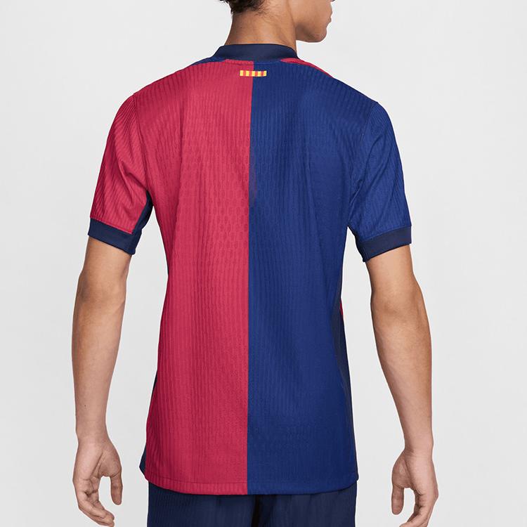 Nike Dri-FIT ADV 24-25 Barcelona Home Player Version Quick-Dry Slim Fit Short Sleeve Football Shirt Unisex Tops Red Blue FN8775-455