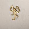 1/2Pcs Decorative Bow Hanger Hat Hooks Strong Load-bearing Simple Installation Wall Mount Bow Shaped Towel Hooks