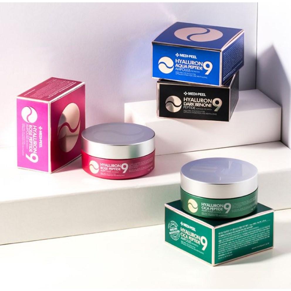 MediPeel Hyaluron Dark Benone Peptide 9 Ampoule Eye Patch, 60pcs
