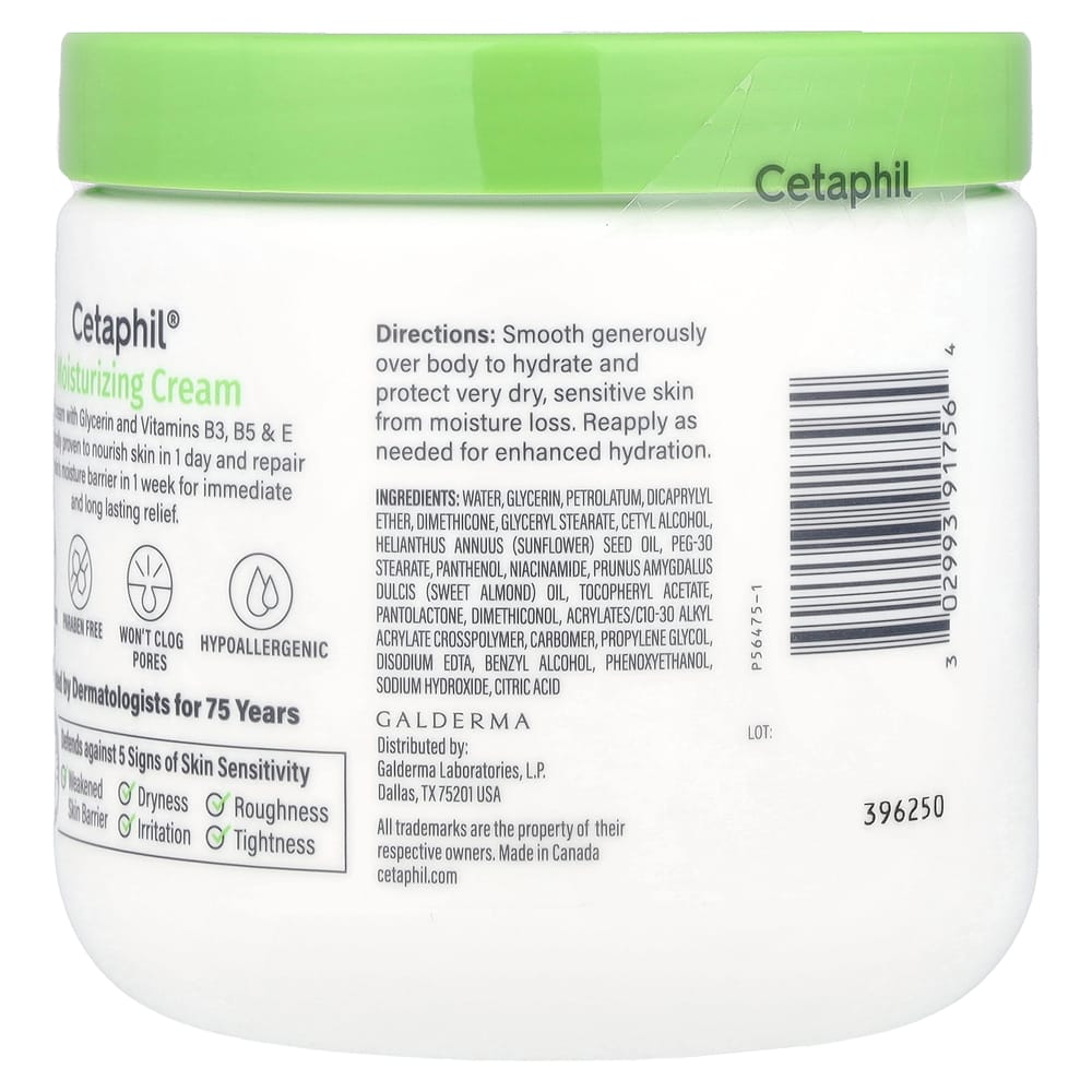Cetaphil Feuchtigkeitscreme Parfümfrei 453g (16 Unzen)