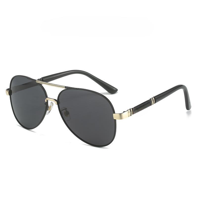 Non-polarized Fashion Retro Metal Frame Toad Looking Glass Men Women Sun Glasses Driving Fishing Men Sunglasses