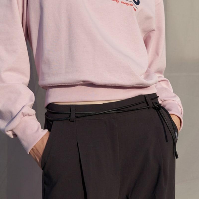 

ИЗВИНИТЕ СЛИШКОМ МНОГО ЛЮБВИ Пояс-веревка из искусственной кожи_Коричневый, Черный BROWN