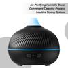 Elektrischer Aroma-Diffusor mit Abschaltautomatik 180 ml mit Timer Heim-Luftbefeuchter Elektrischer Aroma-Diffusor für Wohnzimmer Kamin Schreibtisch Hotel