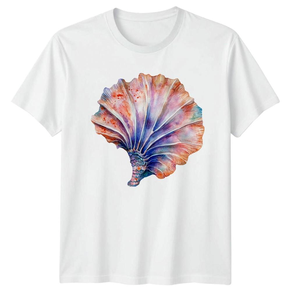 Watercolor Sea Fan TShirt Marine Life Ocean Gift For Him And Her S