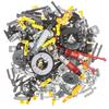 Technic Parts 150 Pieces for MOC Kit Car CV Ball Building Blocks Set DIY - Engine, Suspension, Steering, Axle, Joint, Axle,