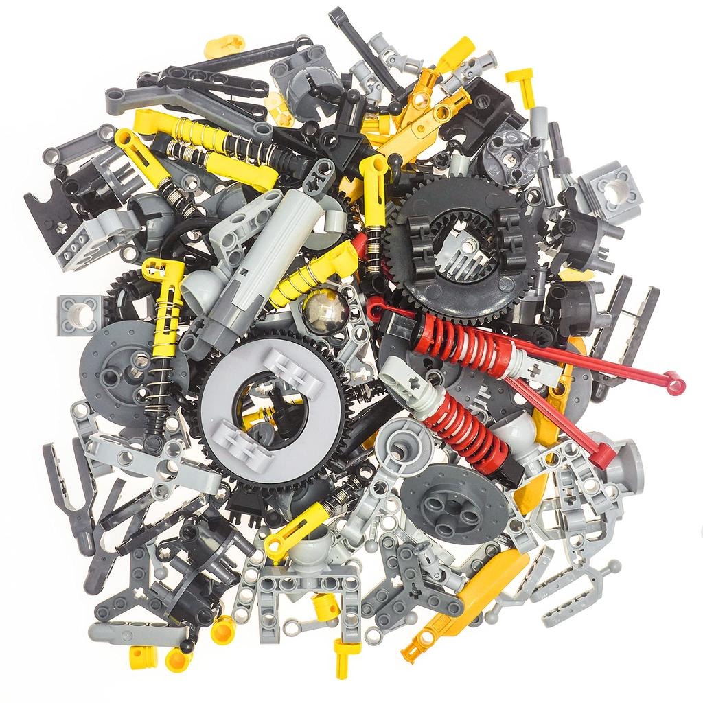 Technic Parts 150 Pieces for MOC Kit Car CV Ball Building Blocks Set DIY - Engine, Suspension, Steering, Axle, Joint, Axle,