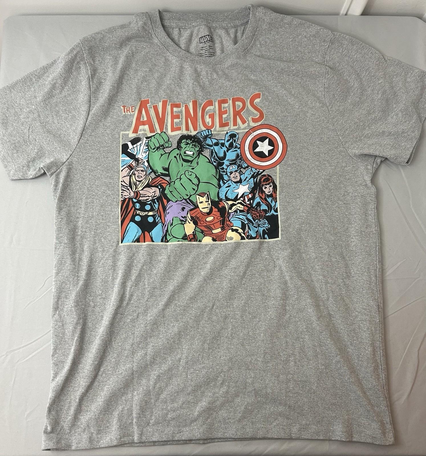 Men s Large Marvel The Avengers T-shirt S