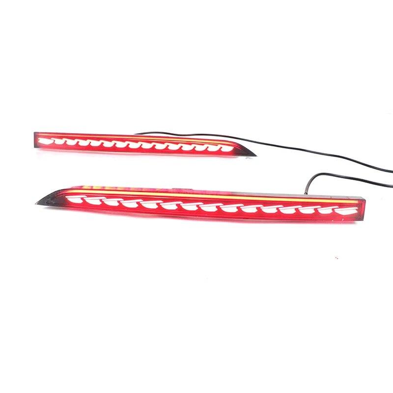 Car LED Reflector Lamp Rear Fog Lamp Rear Bumper Light Brake Light For BMW 3 Series F30 F31 2012-2017