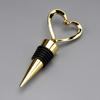 Antique Bronze Heart Shape Wine Bottle Stopper - ABS Sealing Lid for Fresh-keeping