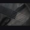 Anti-slip Pointed Tail Comb Anti-Static Five Teeth Hair Comb Pro Hairdressing Combs