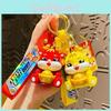 Adorable Yuanbao Dragon Keychain Resin Material Ideal Gift For Students And Couples