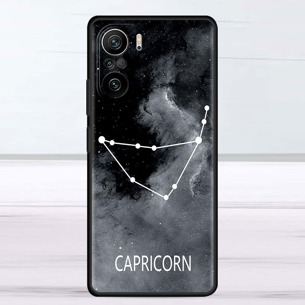 Case For Xiaomi Redmi Note 11 9S 10 9 8 7 9A 9C 9i K40 8T 10C 9T K50 Silicone Phone Shell Twelve Constellations