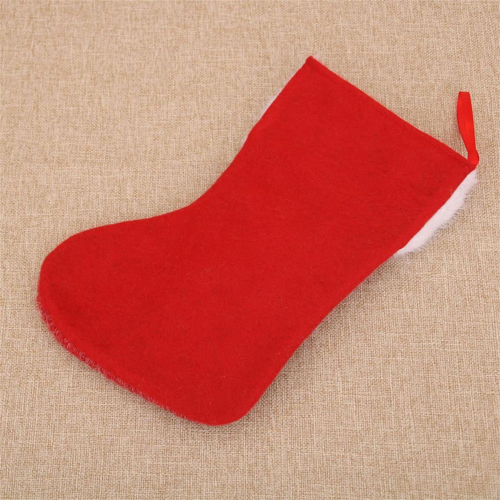Snowman Christmas Stockings Candy Bag Cartoon Christmas Hanging Socks For Fireplaces Home Office Party Decorations