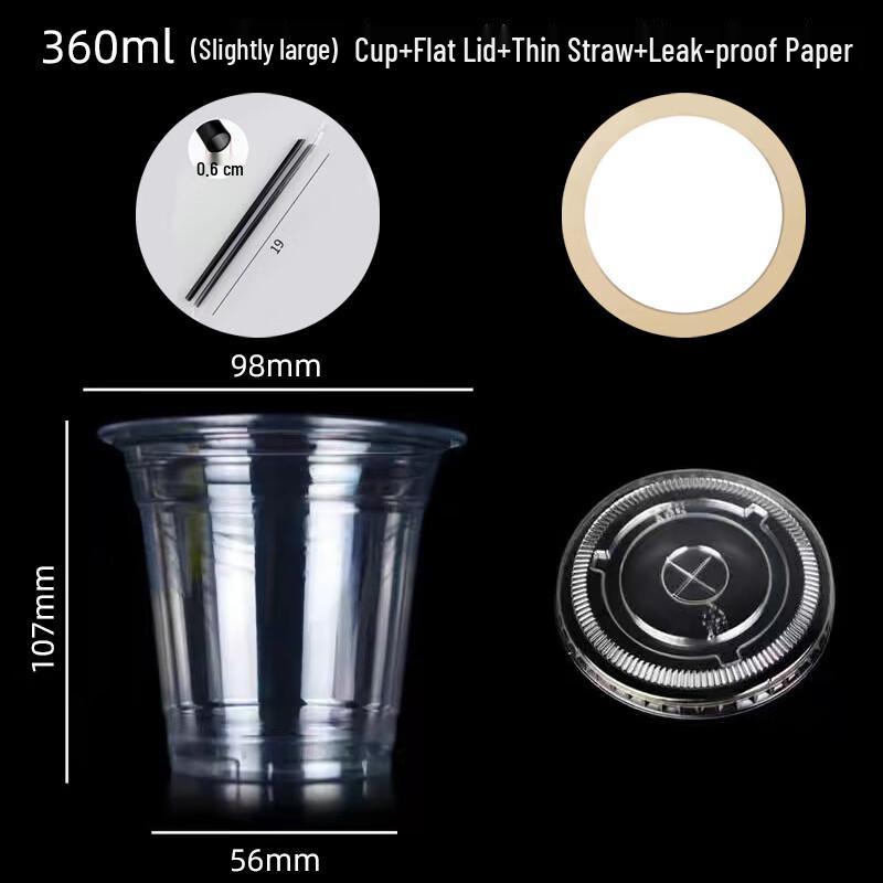 Disposable Commercial Cold Drink Cup Set