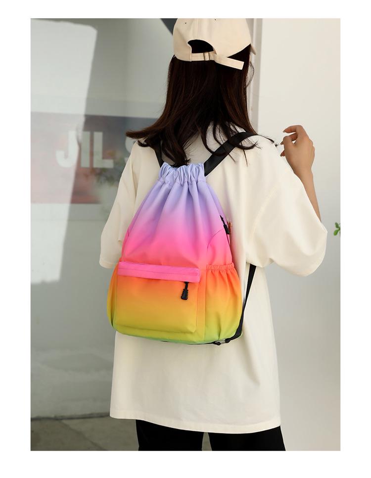 Waterproof Large Capacity Drawstring Backpack for Outdoor Travel