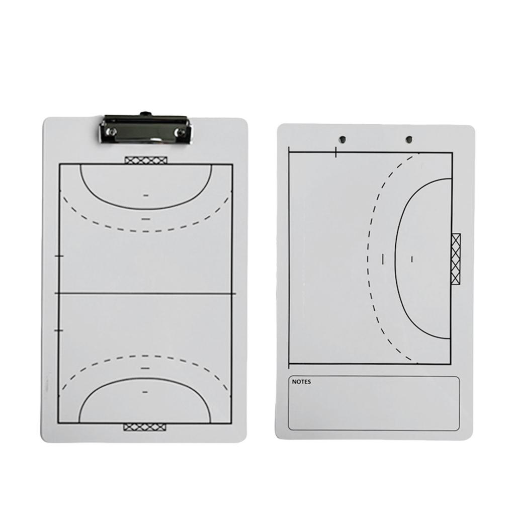 Sportovní strategické koučovací tabule 13,78x8,66 palce Přenosné pro basketbal / volejbal / házenou / fotbal Kreslicí fix