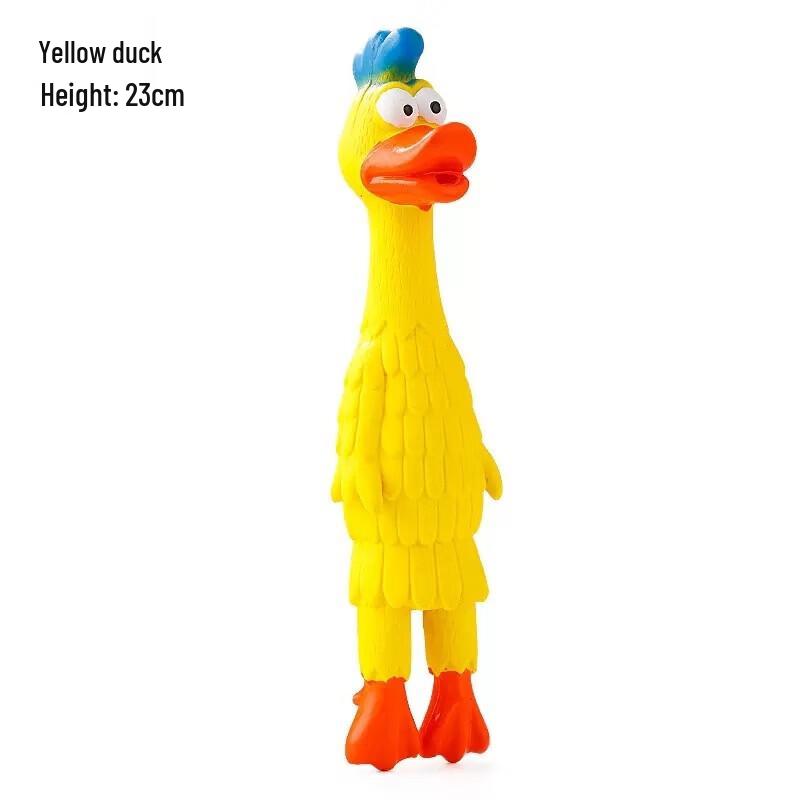 Petlimit Squeaky Duck Dog Toy