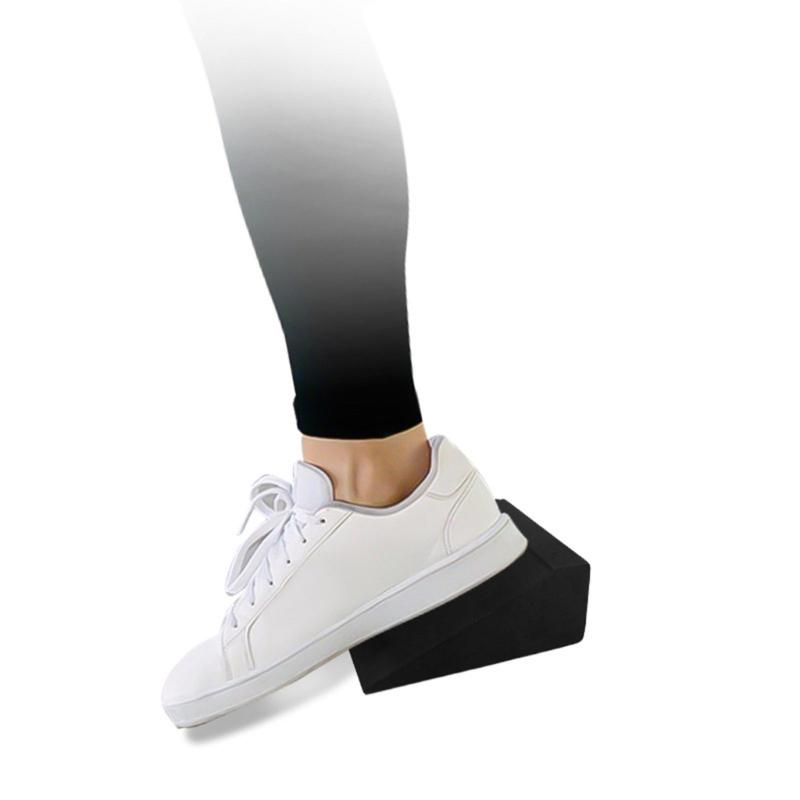 2 Stück Wadenstrecker Schrägbrett Kniebeugen Keile Block Krafttraining Beinmaschine für Kraft- und Balancetraining