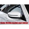 For LHD BMW 3 4 5 7 8 Series G20 G28 G22 G12 G30 - ABS Side Mirror Cover Wing Cap Exterior Door Trim Adhesive Sticker