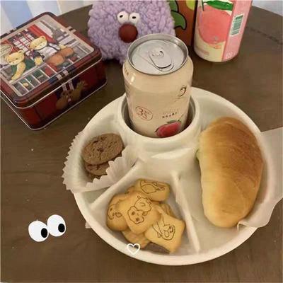 "Piatto per pasto singolo innovativo: Colazione e spuntino sani per studenti e bambini"